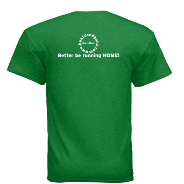 ANTIQUE IRISH GREEN - BACK